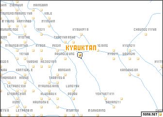 map of Kyauktan