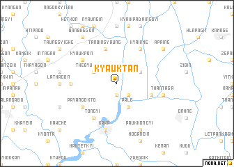 map of Kyauktan