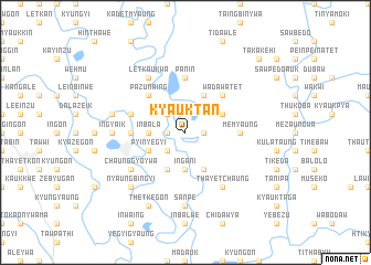 map of Kyauktan