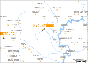 map of Kyauktaung