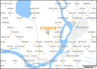 map of Kyaukta