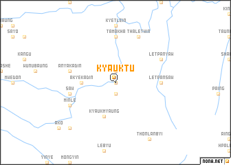 map of Kyauktu