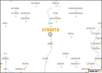 map of Kyauktu