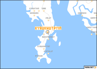 map of Kyaukwutpyin