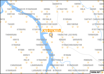 map of Kyaukyin