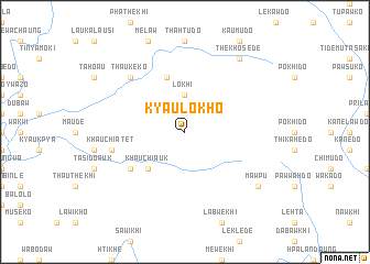 map of Kyau-lo-kho