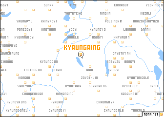 map of Kyaungaing