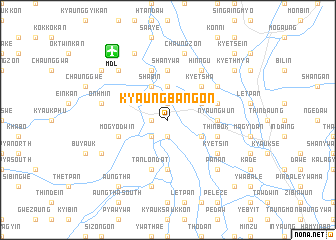 map of Kyaungbangon