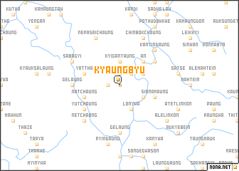 map of Kyaungbyu