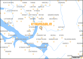 map of Kyaungdalin