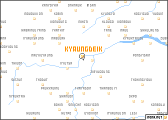 map of Kyaungdeik