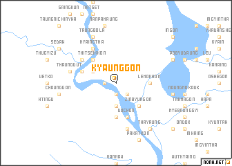 map of Kyaunggon