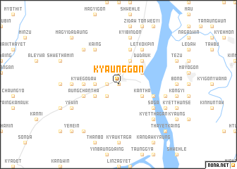 map of Kyaunggon