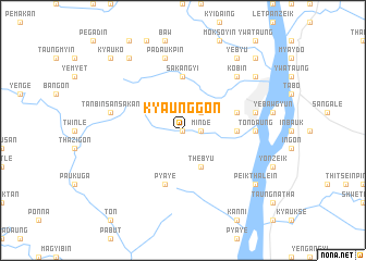 map of Kyaunggon