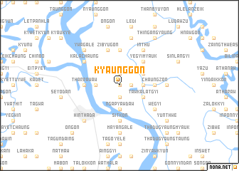 map of Kyaunggon