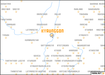 map of Kyaunggon