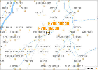 map of Kyaunggon