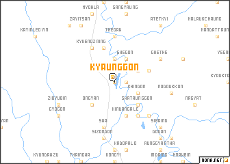 map of Kyaunggon