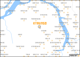 map of Kyaungo