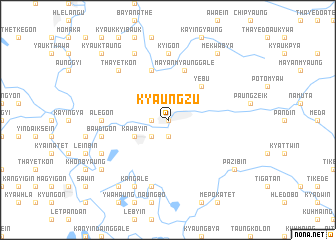 map of Kyaungzu