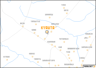 map of Kyauta