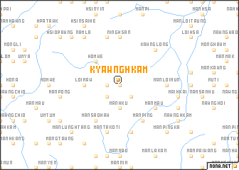 map of Kyawnghkam