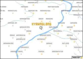 map of Kyawnglöng