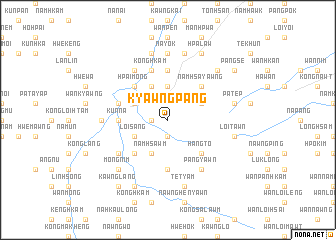 map of Kyawng-pang