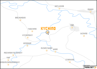 map of Kychino