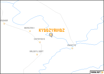 map of Kyddzyavidz\