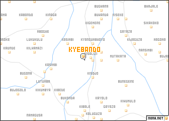 map of Kyebando