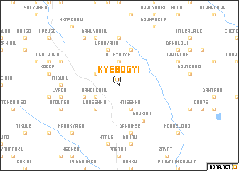 map of Kyebogyi