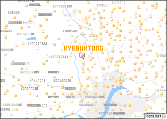 map of Kyebuk-tong