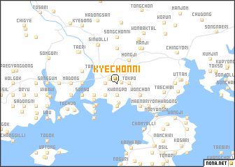 map of Kyech\