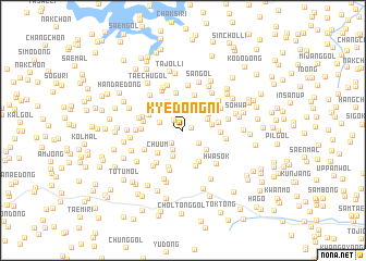 map of Kyedong-ni