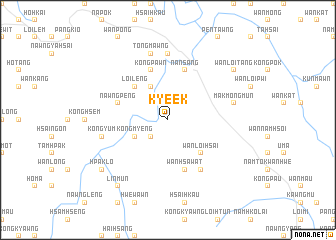 map of Kyè-ek