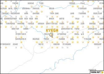 map of Kyegh