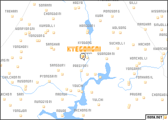 map of Kyegong-ni