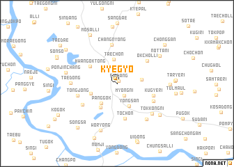 map of Kyegyŏ