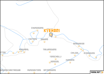 map of Kyeha-ri