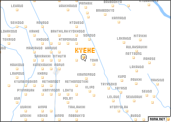 map of Kyehe