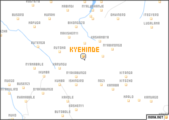 map of Kyehinde