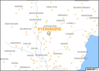 map of Kyehwa-dong