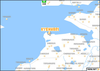 map of Kyehwa-ri