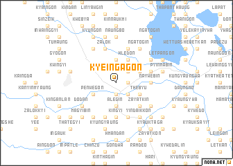 map of Kyeingagon