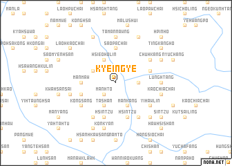 map of Kyeingye