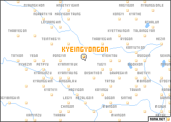 map of Kyeingyongon