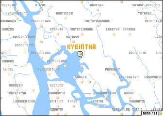 map of Kyeintha