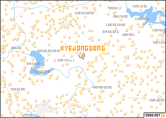 map of Kyejŏng-dong