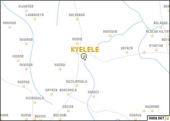 map of Kyelele